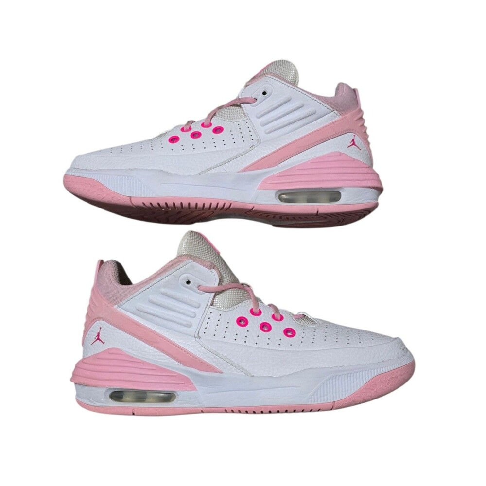 Nike Air Jordan Max Aura 5 Shoes Youth Size 7Y Womens 8.5 Pink White  FD8789-116
